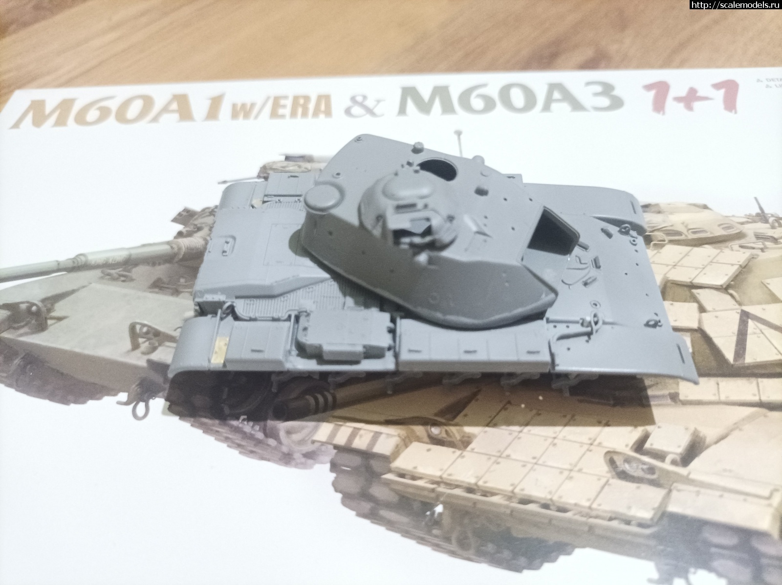 1712614493_IMG_20240409_003430.jpg : #1827418/ M60A1 w/ERA by  Takom 1/72  