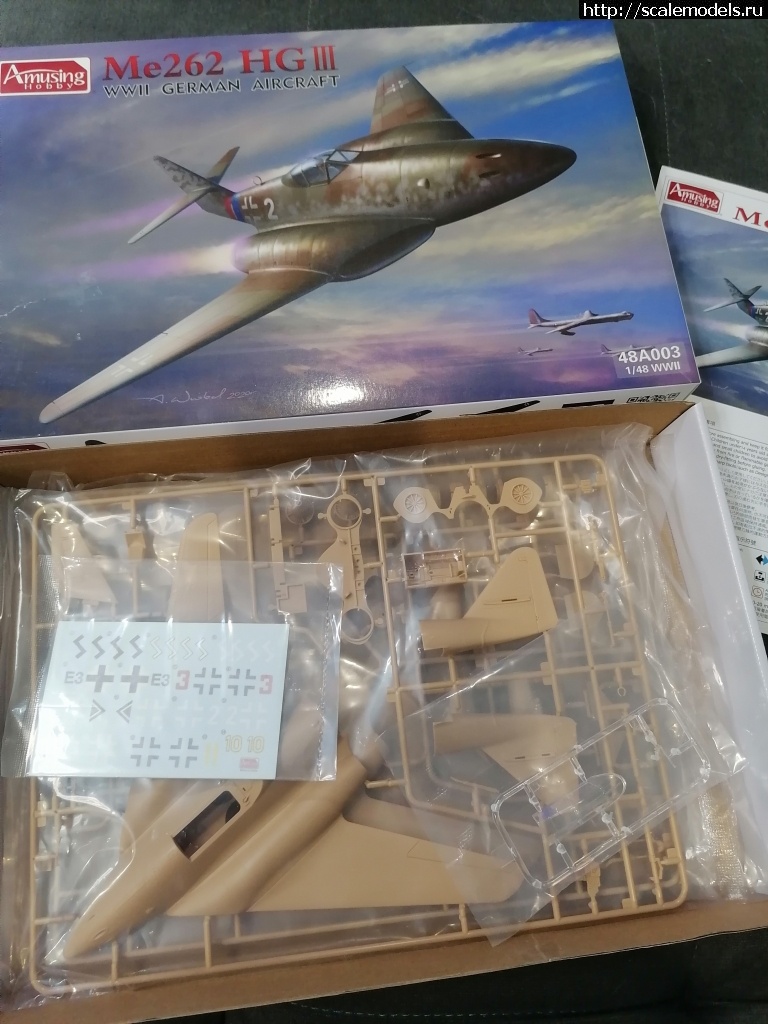 1715010122_IMG_20240424_221939.jpg : Me-262 HG lll 1/48 Amusing Hobby  