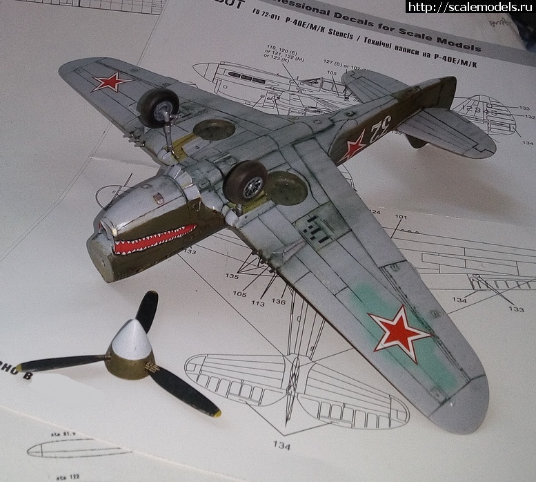 1718469977_IMGg2.jpg : #1837026/ Hasegawa 1:72 Curtiss P-40N ..   