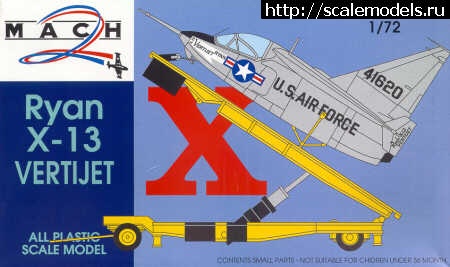 1718687957_MACH2272.jpg :  Ryan X-13  Martin-Marietta X-24A or X-24B 1:72 Mach-2  