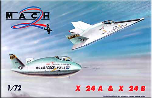 1718688194_MACH2672_1.jpg :  Ryan X-13  Martin-Marietta X-24A or X-24B 1:72 Mach-2  