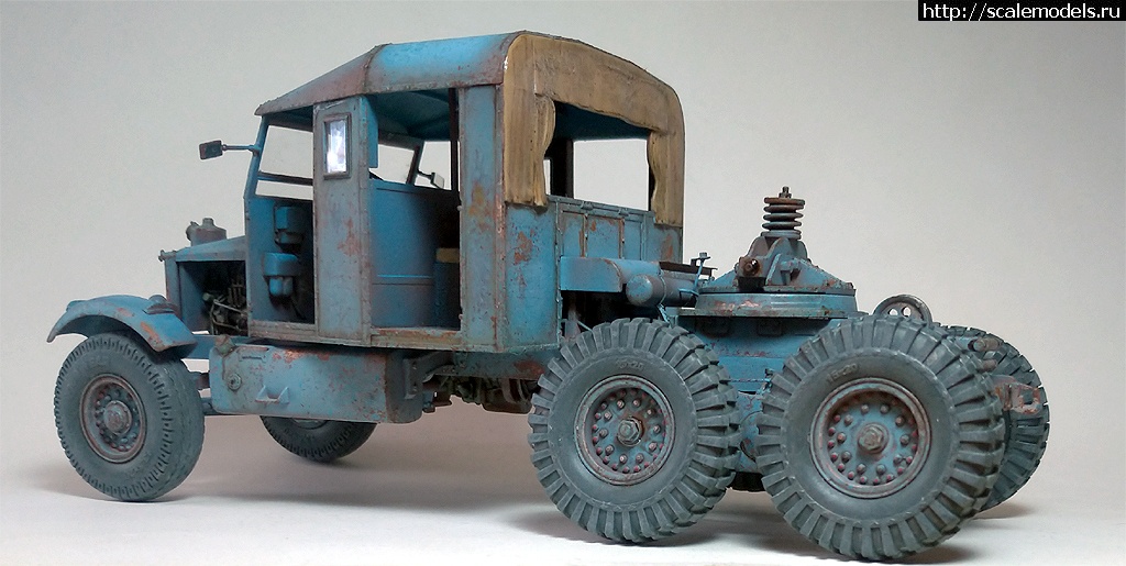 1721826013_i2.jpg : #1840978/ Thunder model 1/35 British Scammell Pioneer TRMU30 Tractor  