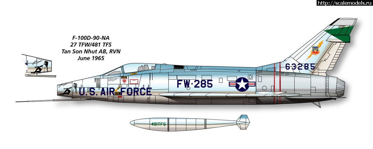 1722007904_ce_f-100d_632851.jpg : #1841131/  1/72 F-100 - Trumpeter, ESCI/Italeri  