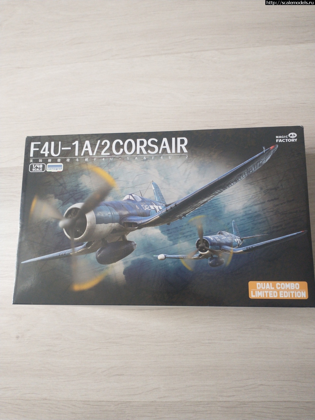 1722417489_IMG_20240731_120958071.jpg : F4U-1A Corsair.  Magic Factory 1/48  