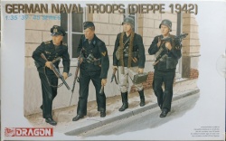  Dragon 1/35 German naval troops (Dieppe 1942)