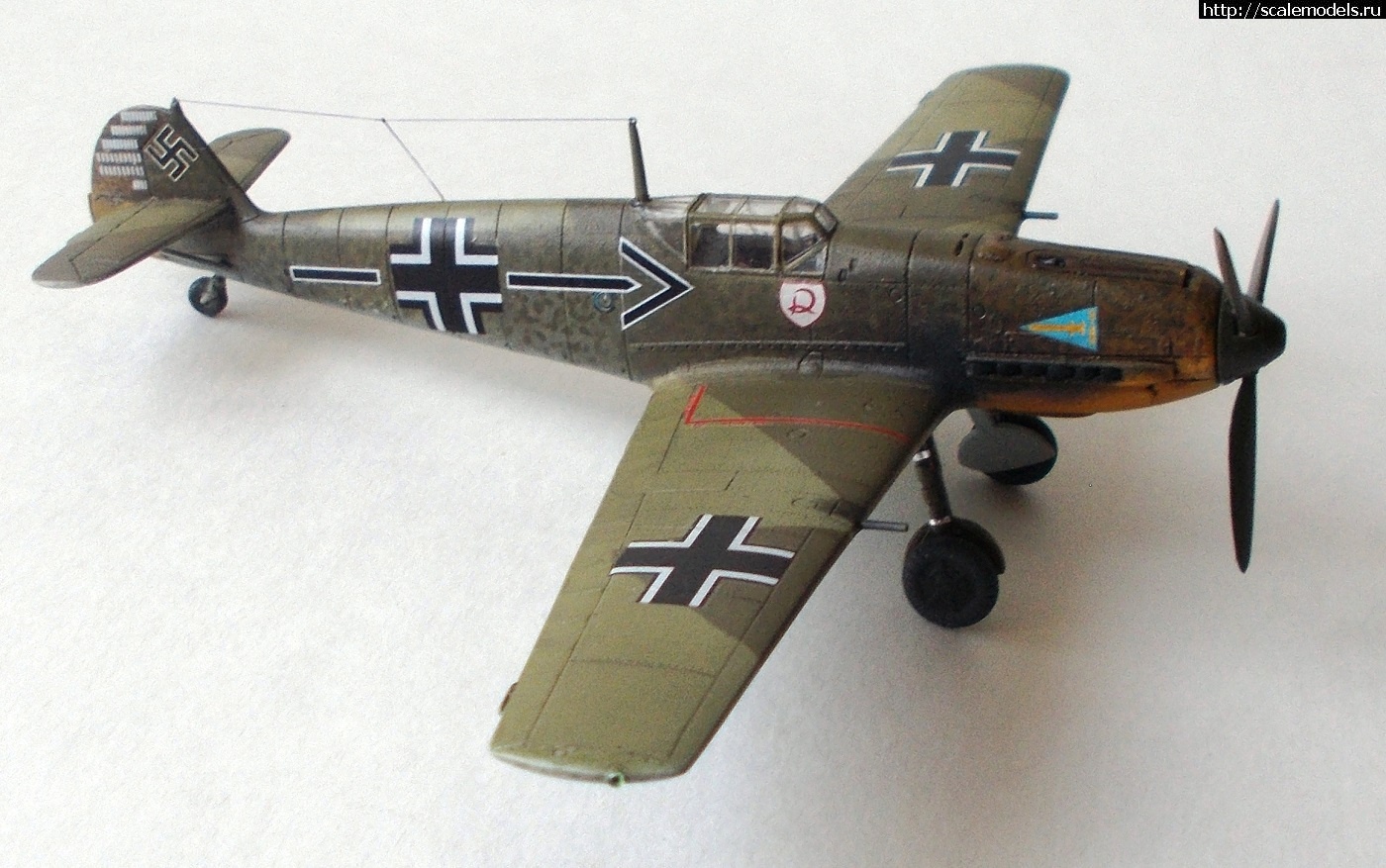 1725277028_014.JPG : #1845571/ Messerschmitt Bf-109 E-3/4  1:72 Academy  