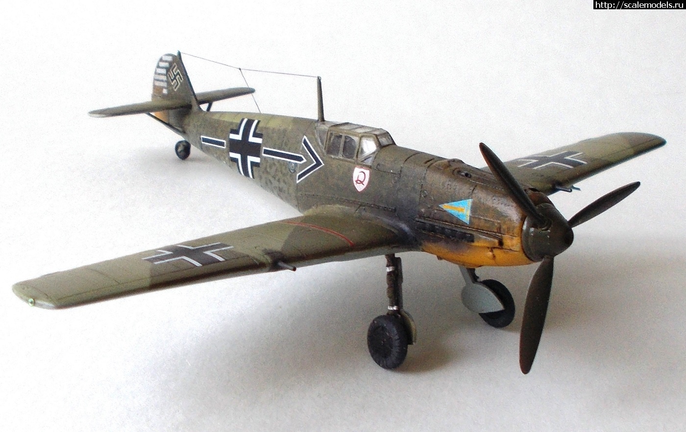 1725277029_015.JPG : #1845571/ Messerschmitt Bf-109 E-3/4  1:72 Academy  