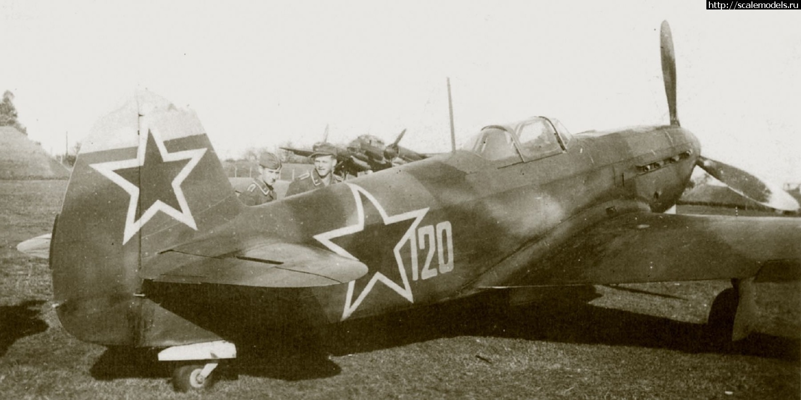 1726762716_Yakovlev-Yak-7B-late-Yellow-120-captured-by-Germans-Hungary-1945.jpg : #1847630/ -7, -9 -     