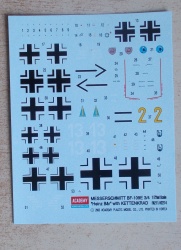 Academy 1/72 Messerschmitt Bf-109 E-3/4