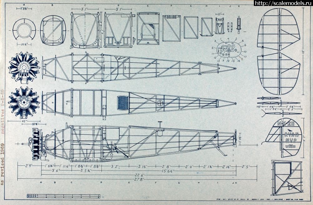 1731165757_9465861711_b15b5e5ee0_b.jpg : #1854642/ Revell 1/48 - Spirit of St. Louis  