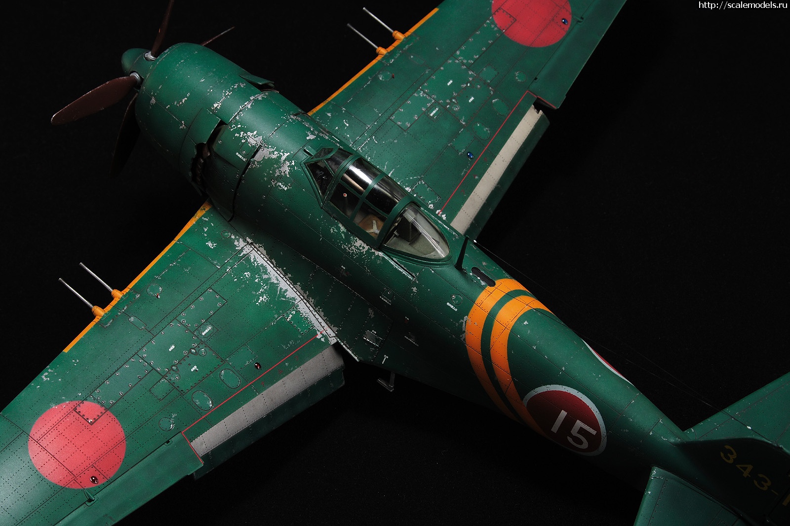 1731395797_IMG_1650.jpg : #1854912/ Hasegawa 1/48 Kawanishi N1K2-J Shide...(#17111) -   