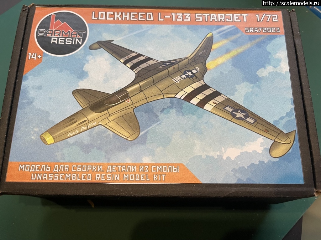 1734523504_IMG_8209.jpeg : Sarmat resin 1/72 Lockheed L-133  