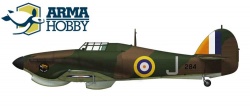 Arma Hobby 1/72 Hurricane Mk.I trop,  