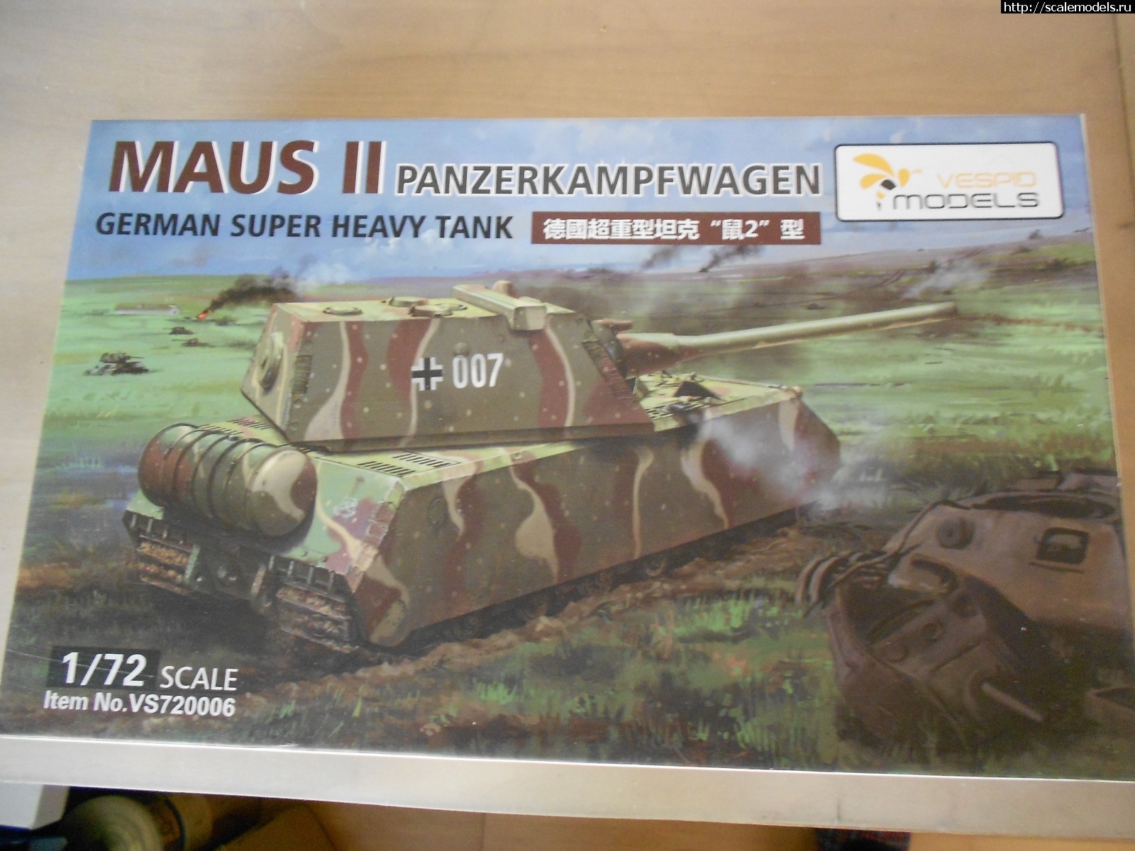 1735902589_DSCN05251.JPG : #1861895/ "Maus II","Vespidmodels" 1/72.  