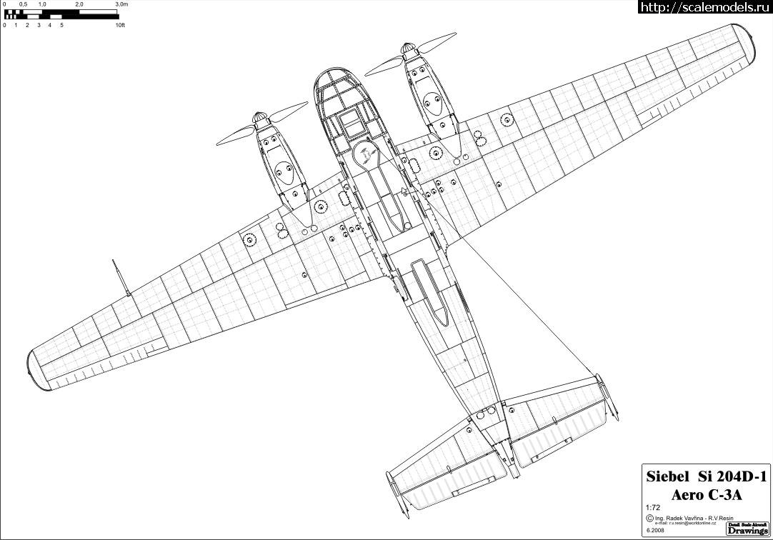 1736527018_Si-204.jpg : #1862894/ NC.701 Martinet / Siebel Si 204 1/48 Special Hobby  