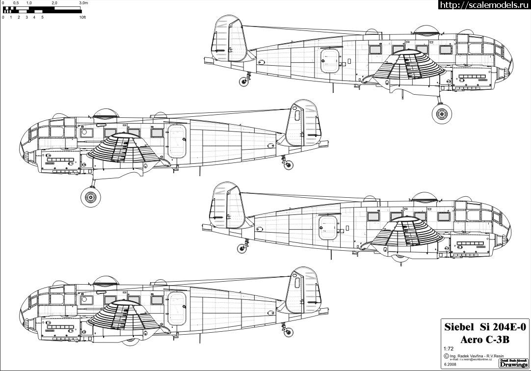 1736527022_Si-204_2.jpg : #1862894/ NC.701 Martinet / Siebel Si 204 1/48 Special Hobby  