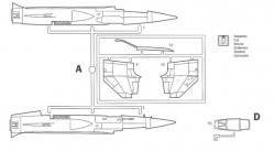  Italeri 1/72 F-104G Starfighter (.1296) - Starfighter -