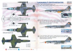  Italeri 1/72 F-104G Starfighter (.1296) - Starfighter -