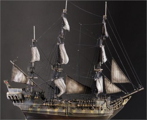 Модель корабля «Черная Жемчужина»