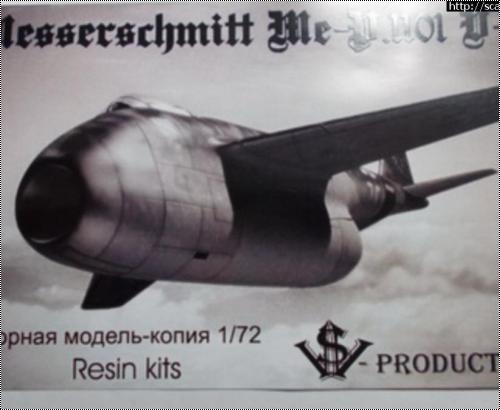  VSV Product 1/72 Messerschmitt Me-P1101 (V-1)