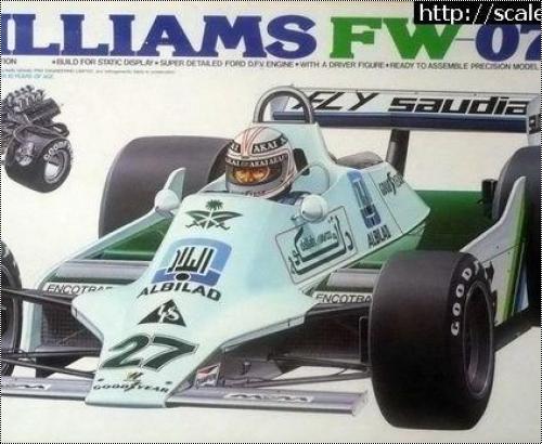 Tamiya 1/20 Williams FW07