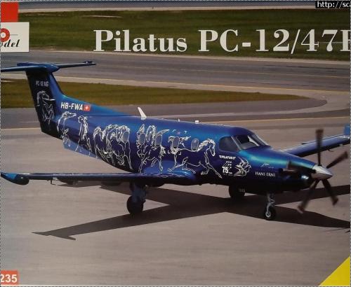  -Model 1/72 Pilatus PC-12