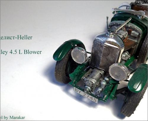 -Heller 1/24 Bentley 4.5 L Blower