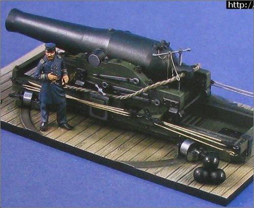  Verlinden 1/32 11 Inch Dahlgren Naval Gun with Figure #1422