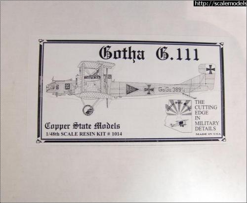  Copper State Models 1/48 Gotha G.III