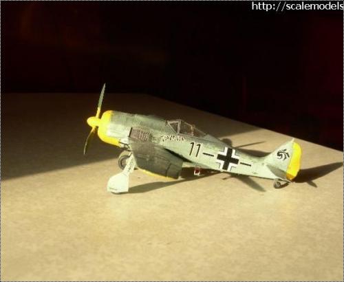  1/72 FW-190A-6, 11-+-, Lt. Guenter Heym,  JG 51.