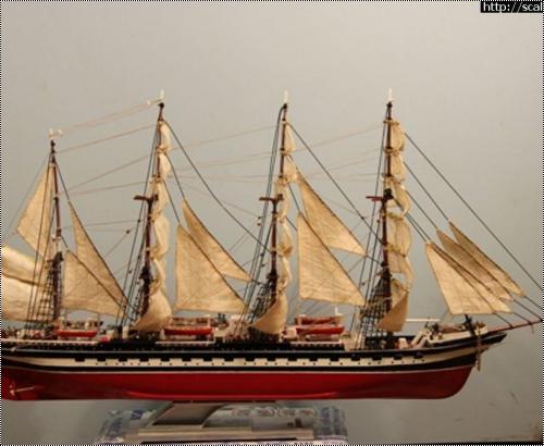 Модель корабля “Крузенштерн”