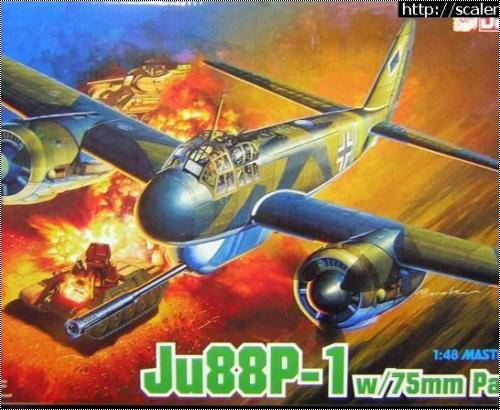  Dragon 1/48 Ju-88P-1 w/75mm PaK 40