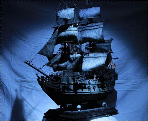 Бумажная модель корабля Черная Жемчужина/Black Pearl | Paper sculpture, Paper crafts, Model ships