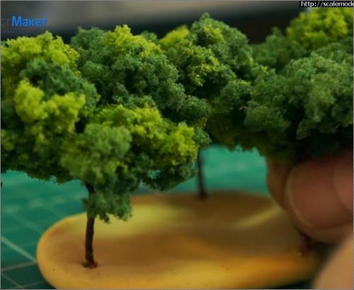 Как сделать модель дерева