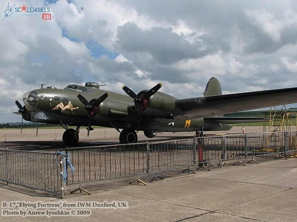 B-17 Flying Fortress (Duxford, UK) : w_b17_duxford : 16822
