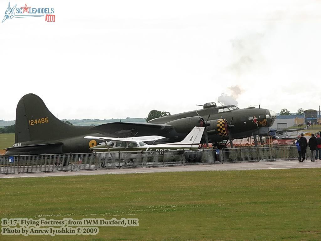 B-17 Flying Fortress (Duxford, UK) : w_b17_duxford : 16877