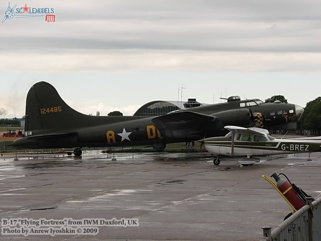 B-17 Flying Fortress (Duxford, UK) : w_b17_duxford : 16888
