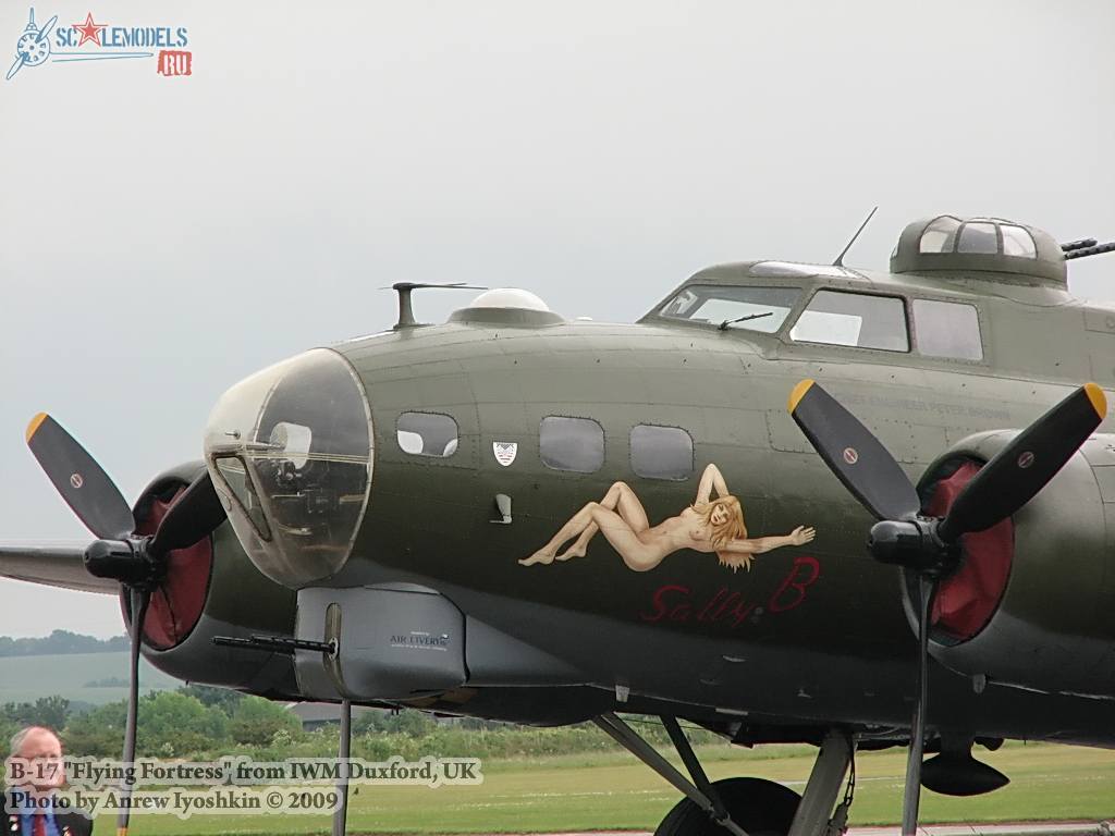 B-17 Flying Fortress (Duxford, UK) : w_b17_duxford : 16906