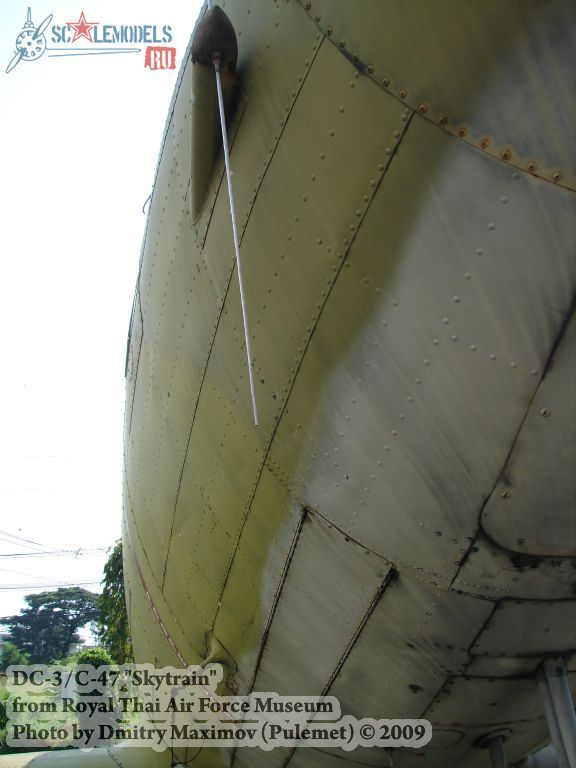 DC-3/C-47 Skytrain (Royal Thai Airforce Museum) : w_dc3_thai : 21605