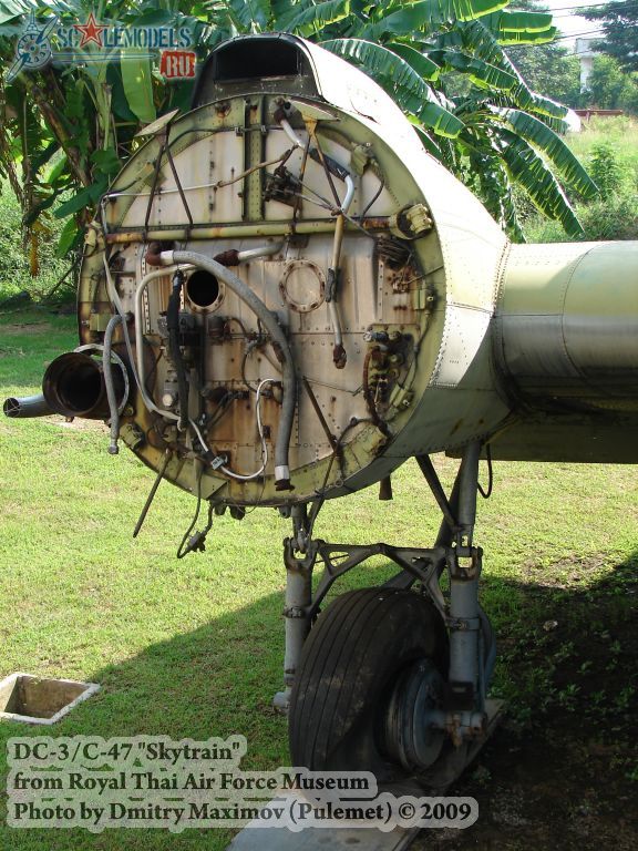 DC-3/C-47 Skytrain (Royal Thai Airforce Museum) : w_dc3_thai : 21616