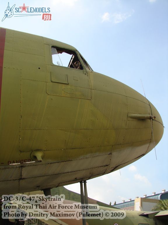 DC-3/C-47 Skytrain (Royal Thai Airforce Museum) : w_dc3_thai : 21623