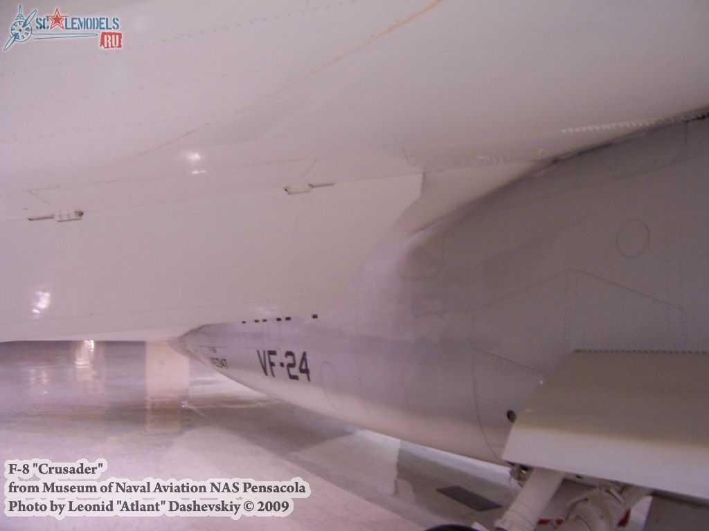 F-8 Crusader (Museum of Naval Aviation, Pensacola) : w_f8crusader_nas : 21400