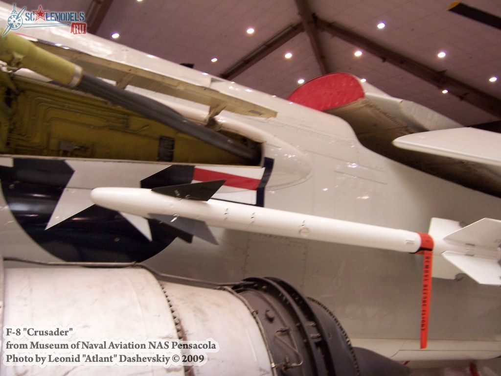 F-8 Crusader (Museum of Naval Aviation, Pensacola) : w_f8crusader_nas : 21412