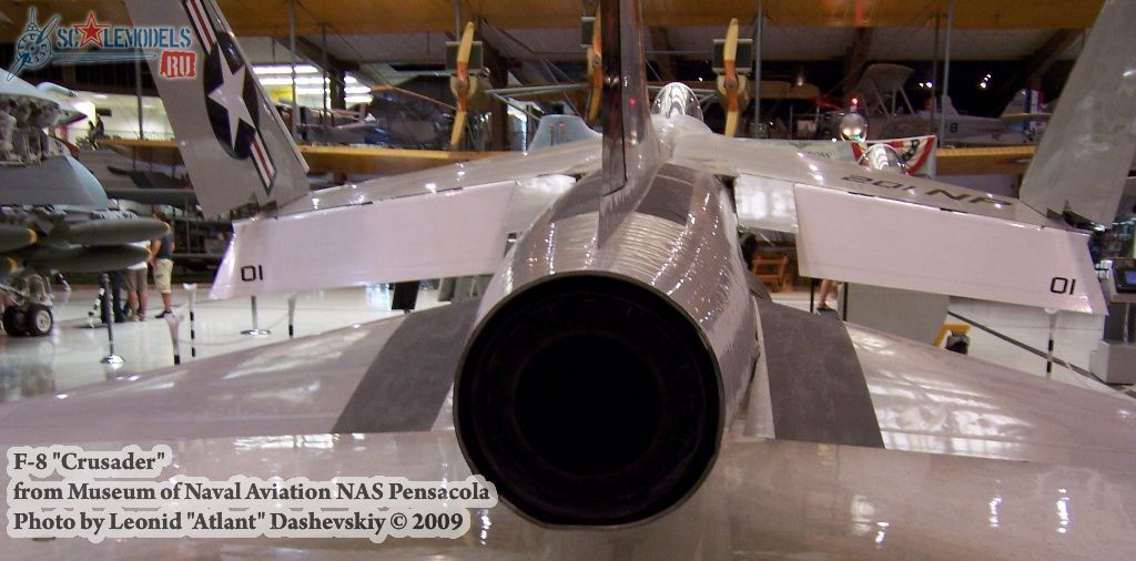 F-8 Crusader (Museum of Naval Aviation, Pensacola) : w_f8crusader_nas : 21421