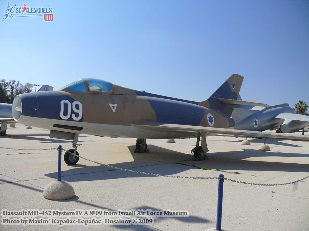 Dassault MD-452 Mystere IV A 09 (IAF Museum) : w_mystere09_iaf : 18871