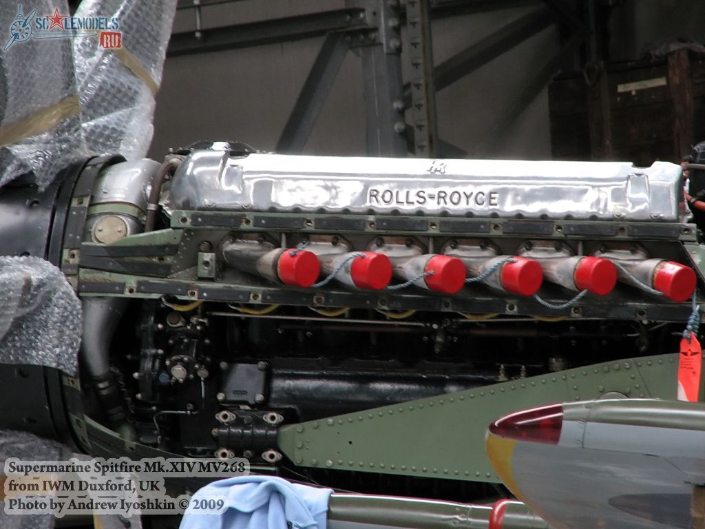 Spitfire Mk. XIV MV268 (IWM Duxford, UK) : w_spitfireXImv268_duxford : 20845