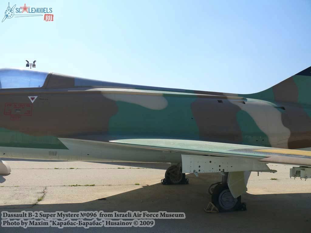 Dassault B-2 Super Mystere (IAF Museum) : w_supermystere_iaf : 20263
