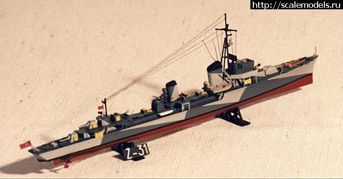 1324468483_Z31_01_2.jpg : #612901/ Zerstorer Z-31 1:400 Heller -   