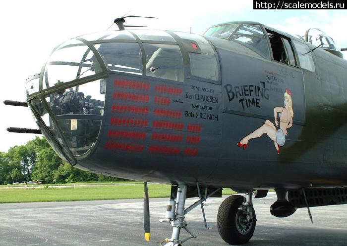1325580316_b25_exterior_1.jpg : #617890/ "The Gay Mare" B-25D-1 Mitchell (Italeri, 1:48)  