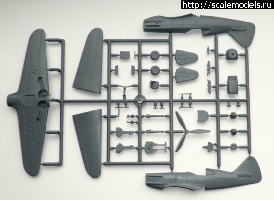 1330663151_92090-parts.jpg : #650639/  Hobby Boss 1/72 Dewoitine D-520...(#4989) -   